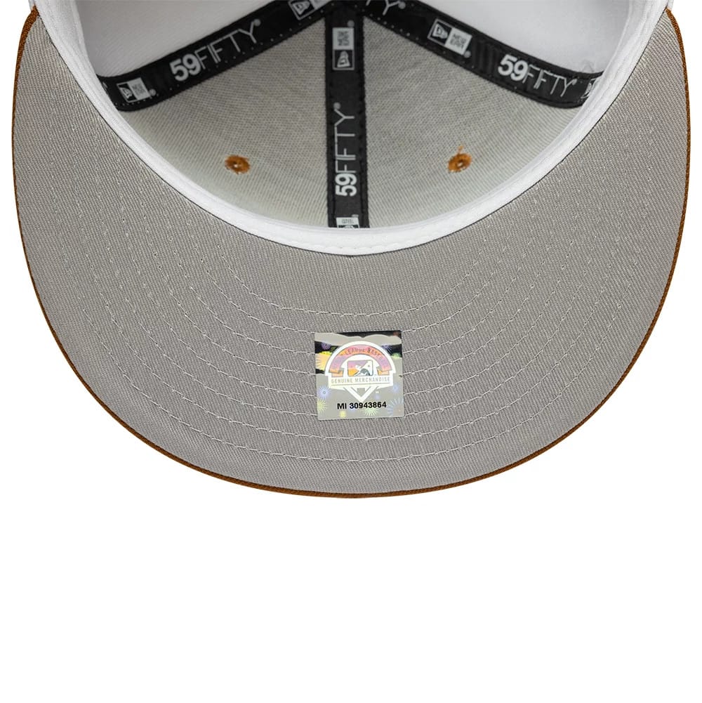 Lake Elsinore Storm MiLB Pinwheel Cream 59FIFTY Fitted Cap - Image 2