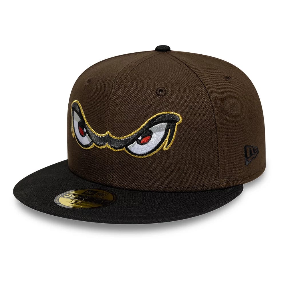 Lake Elsinore Storm MiLB Pinwheel Dark Brown 59FIFTY Fitted Cap - Image 4