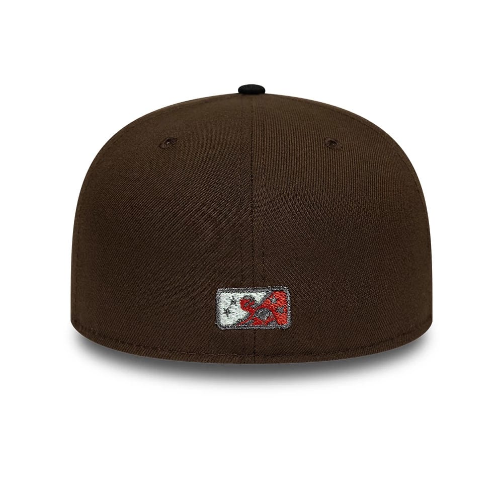 Lake Elsinore Storm MiLB Pinwheel Dark Brown 59FIFTY Fitted Cap - Image 5