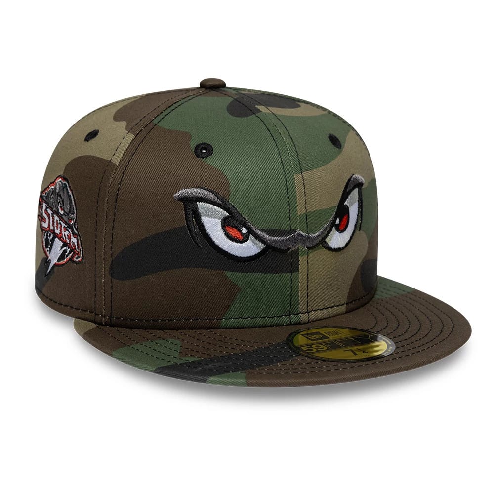 Lake Elsinore Storm MiLB Pinwheel Green 59FIFTY Fitted Cap