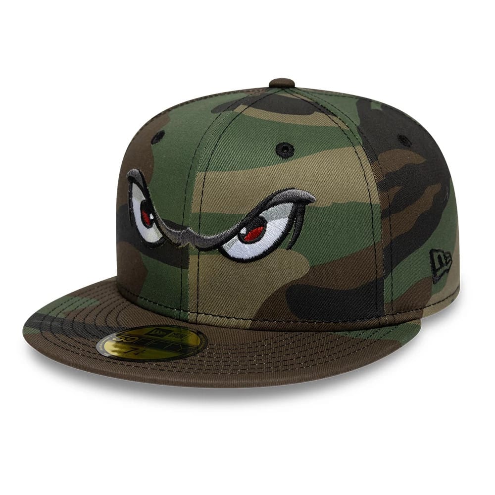 Lake Elsinore Storm MiLB Pinwheel Green 59FIFTY Fitted Cap - Image 4