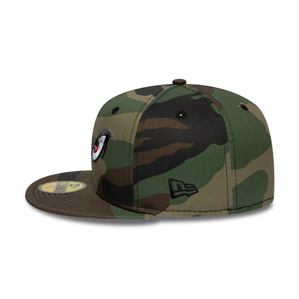 Lake Elsinore Storm MiLB Pinwheel Green 59FIFTY Fitted Cap - Image 6
