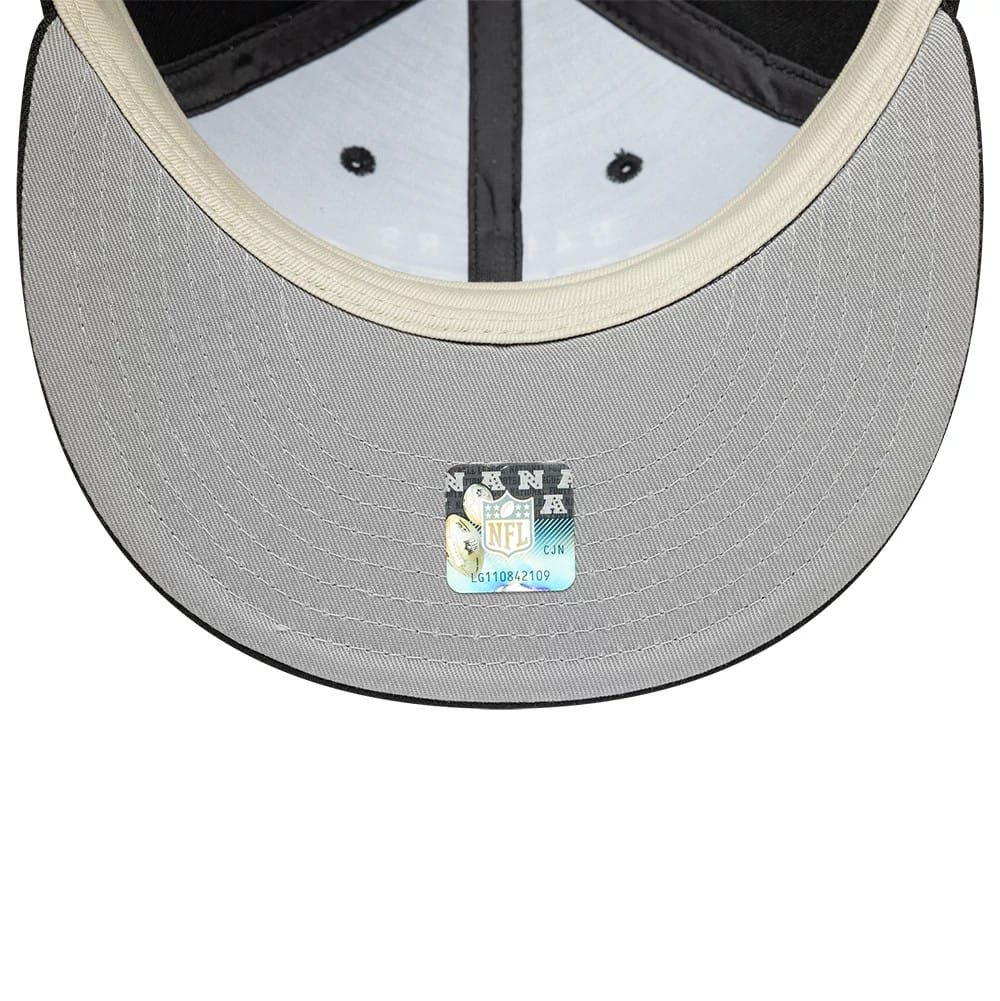 Las Vegas Raiders Fear Of God x NFL Black Retro Crown 9FIFTY Adjustable Cap - Image 2