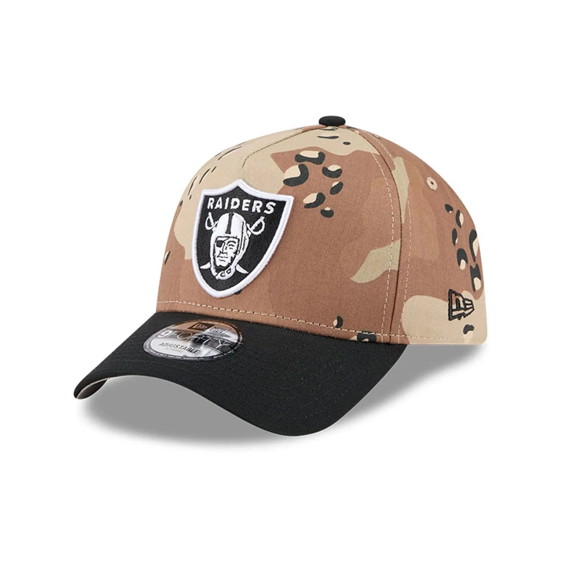 Las Vegas Raiders NFL Desert 2 Tone Beige 9FORTY A-Frame Adjustable Cap