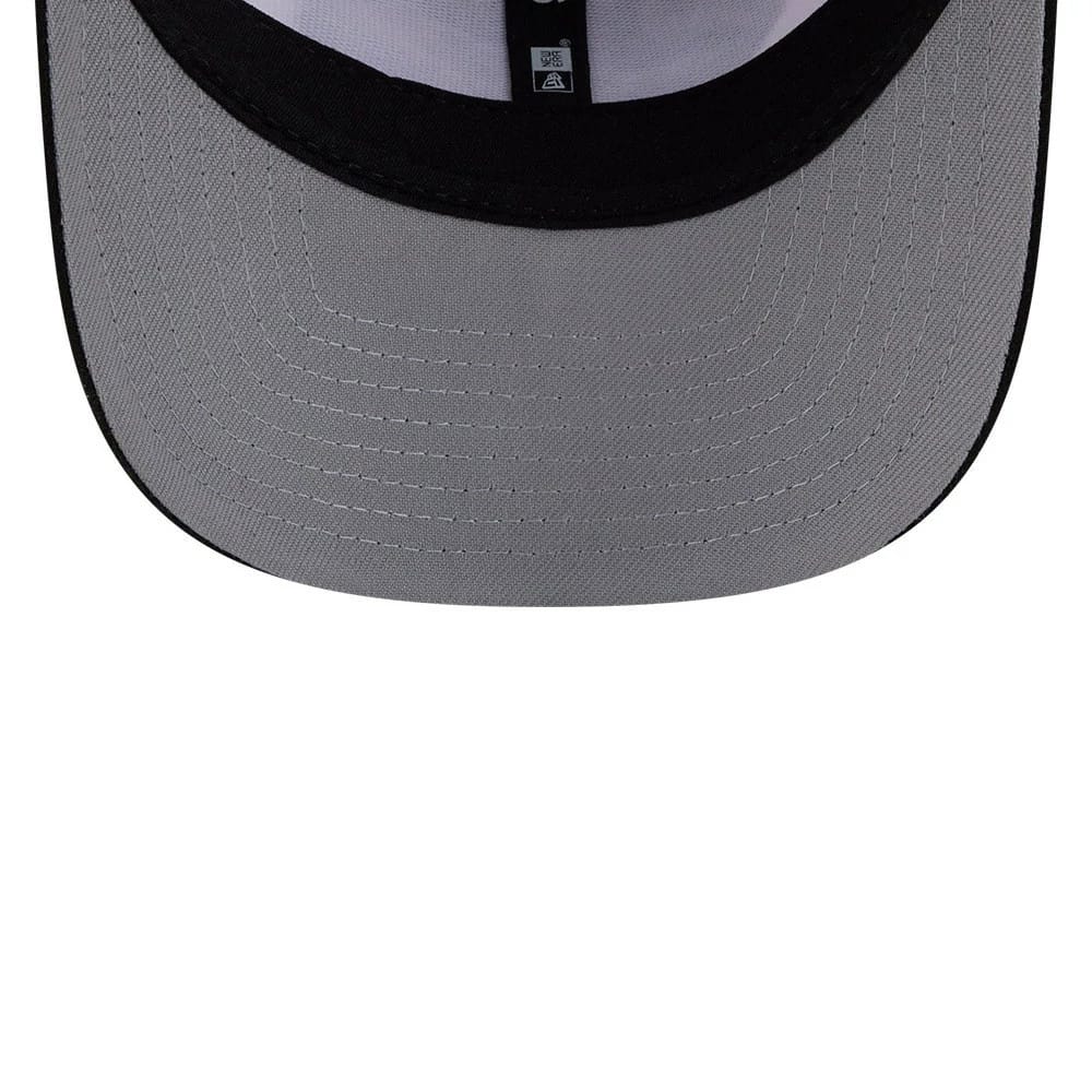 Las Vegas Raiders NFL Duck Cloth White 9SEVENTY Stretch Snap Cap - Image 2