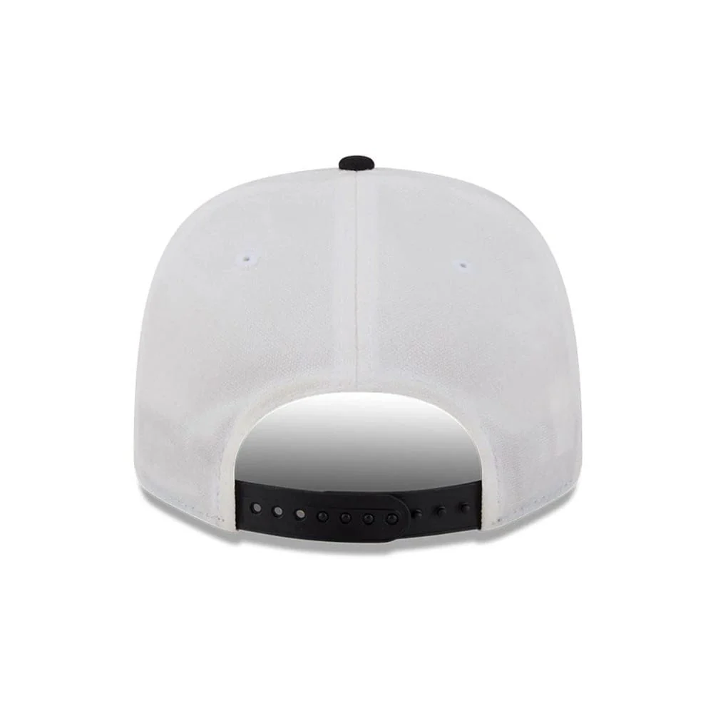 Las Vegas Raiders NFL Duck Cloth White 9SEVENTY Stretch Snap Cap - Image 7