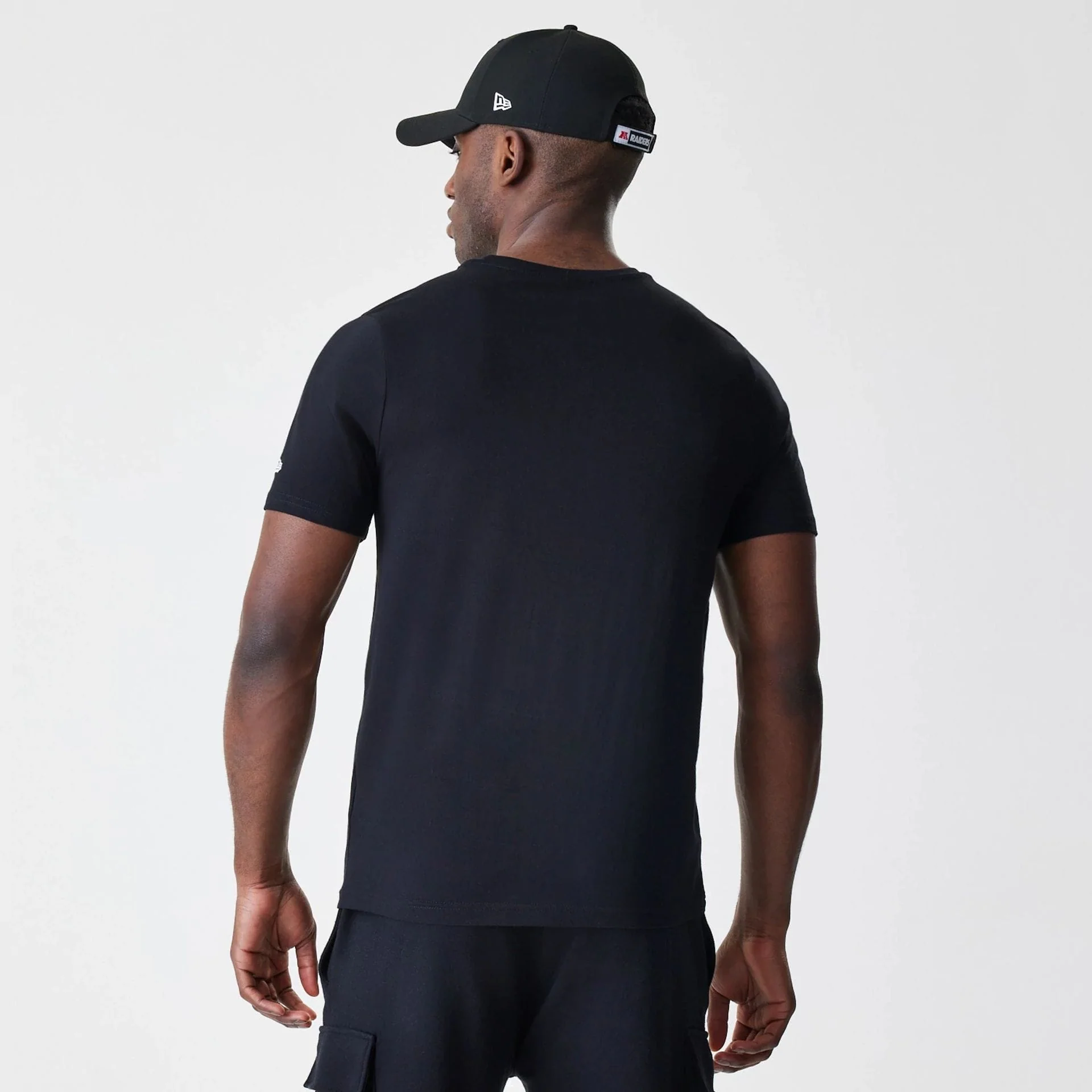 Las Vegas Raiders NFL Logo Black T-Shirt - Image 2