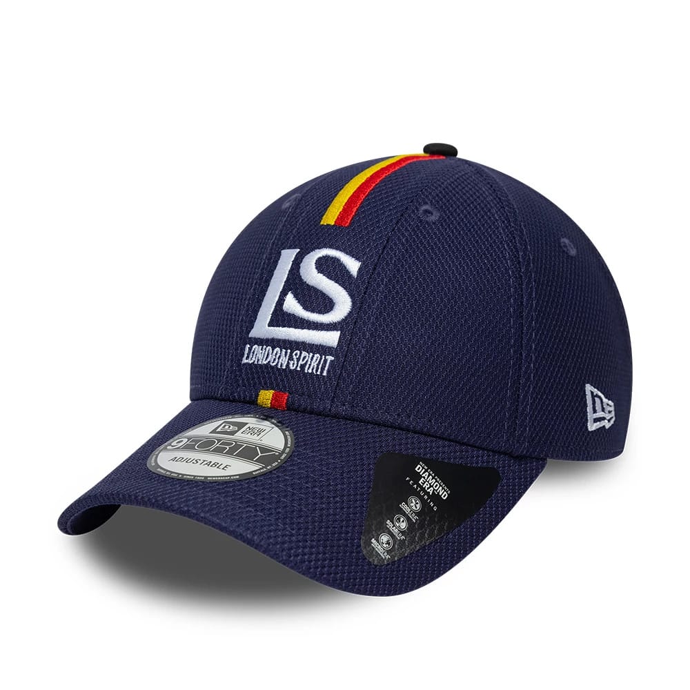 London Spirit The Hundred 2026 Dark Blue 9FORTY Adjustable Cap