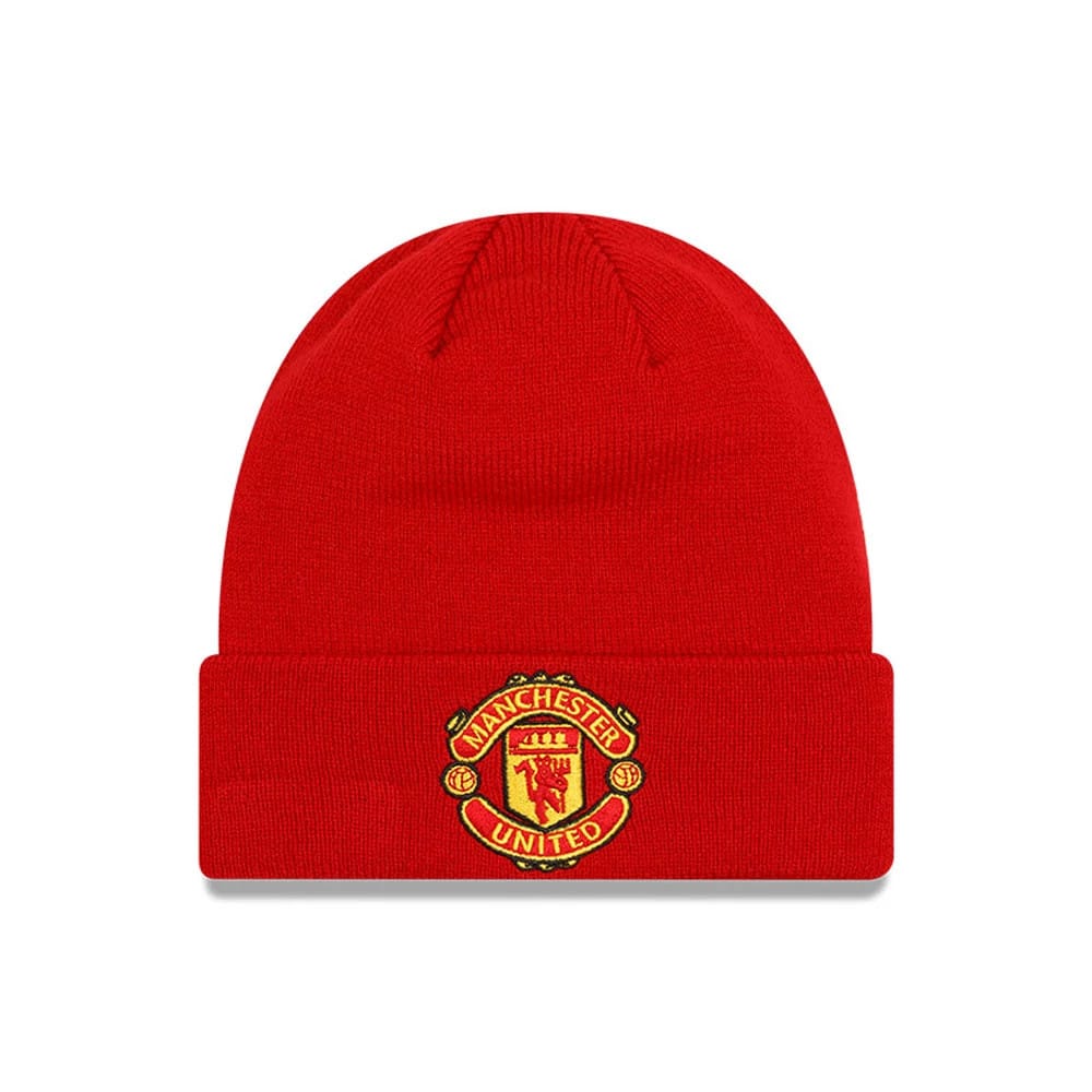 Manchester United FC Red Cuff Knit Beanie Hat