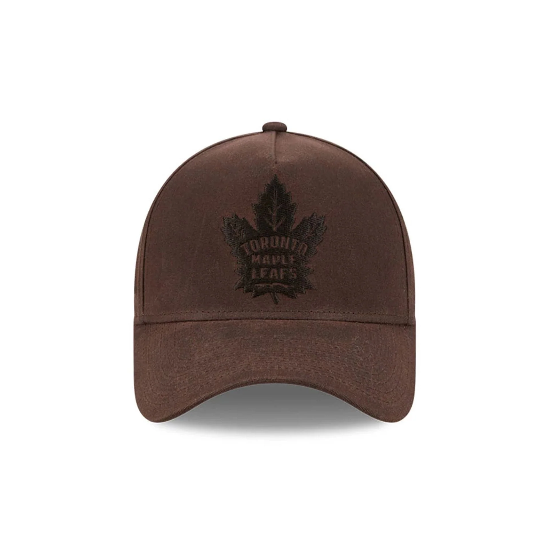 Maple Leafs NHL Waxy Canvas Open Brown 59FORTY A-Frame Fitted Cap - Image 2