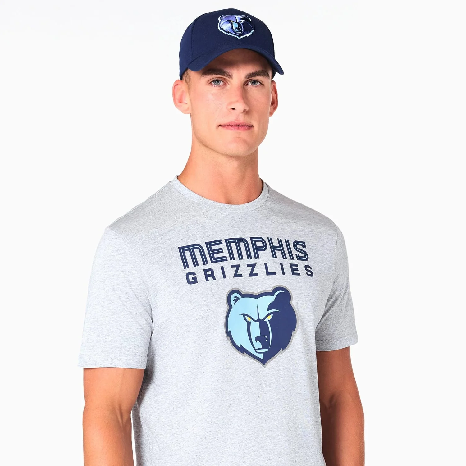 Memphis Grizzlies NBA Grey T-Shirt - Image 5
