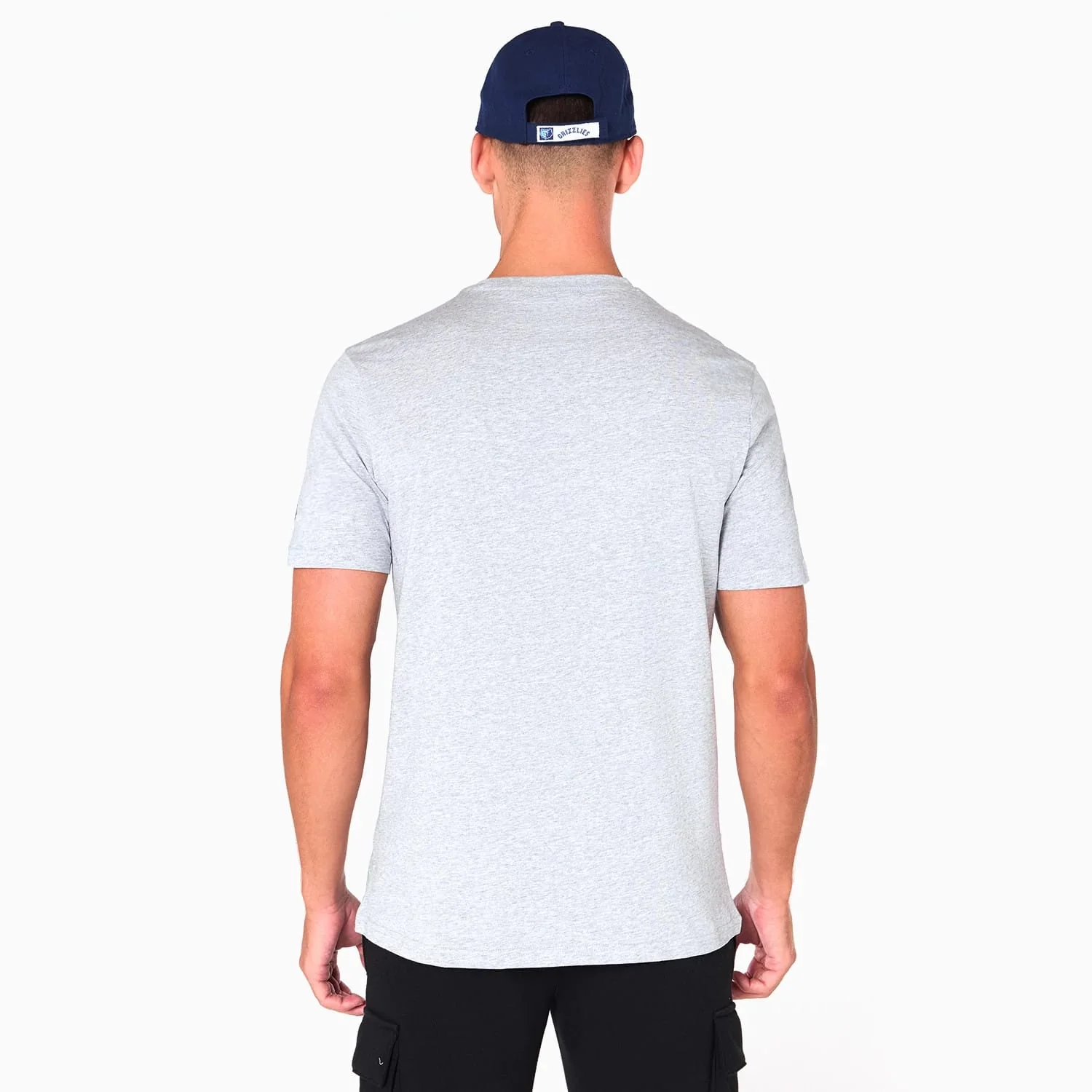 Memphis Grizzlies NBA Grey T-Shirt - Image 7