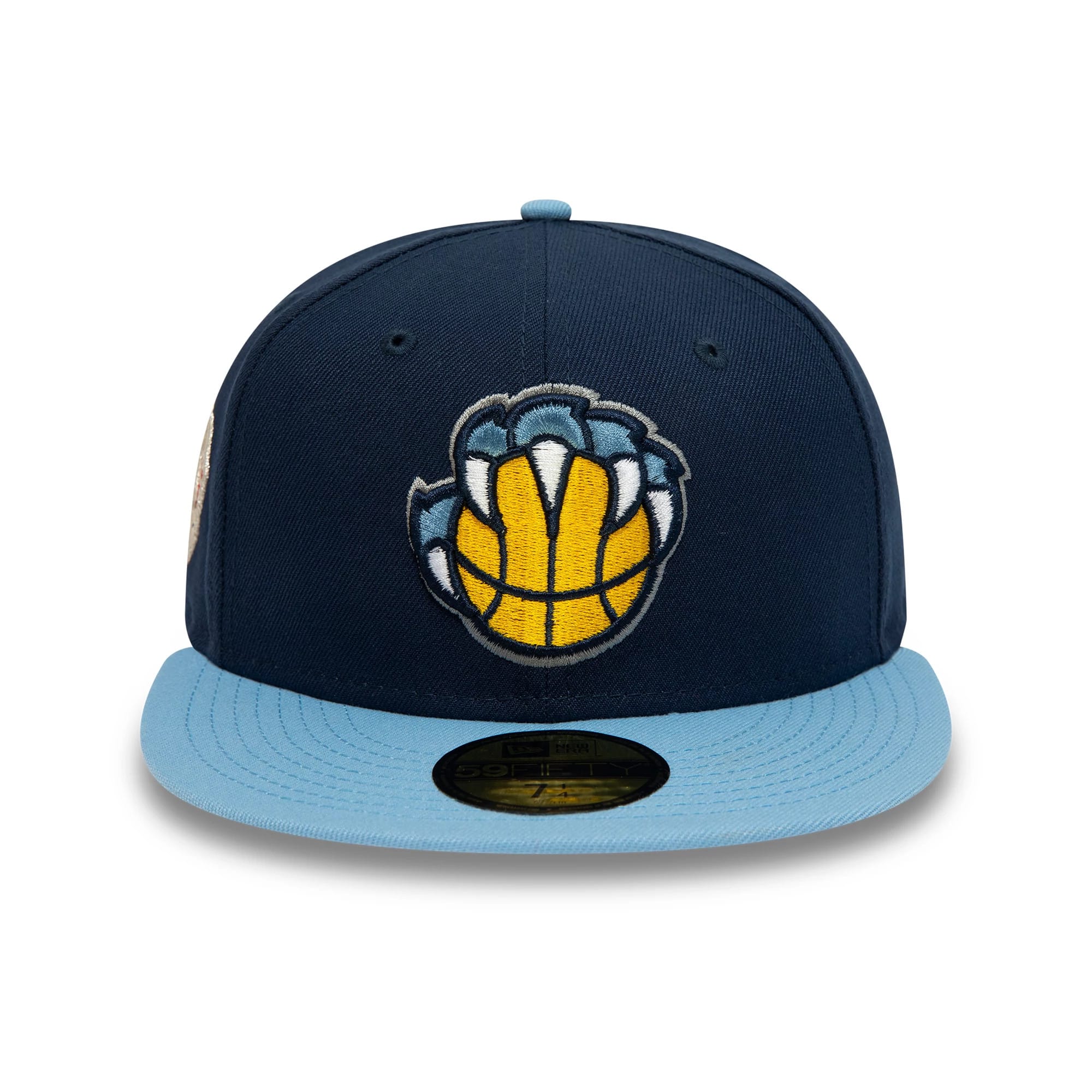 Memphis Grizzlies NBA Side Patch Dark Blue 59FIFTY Fitted Cap - Image 3