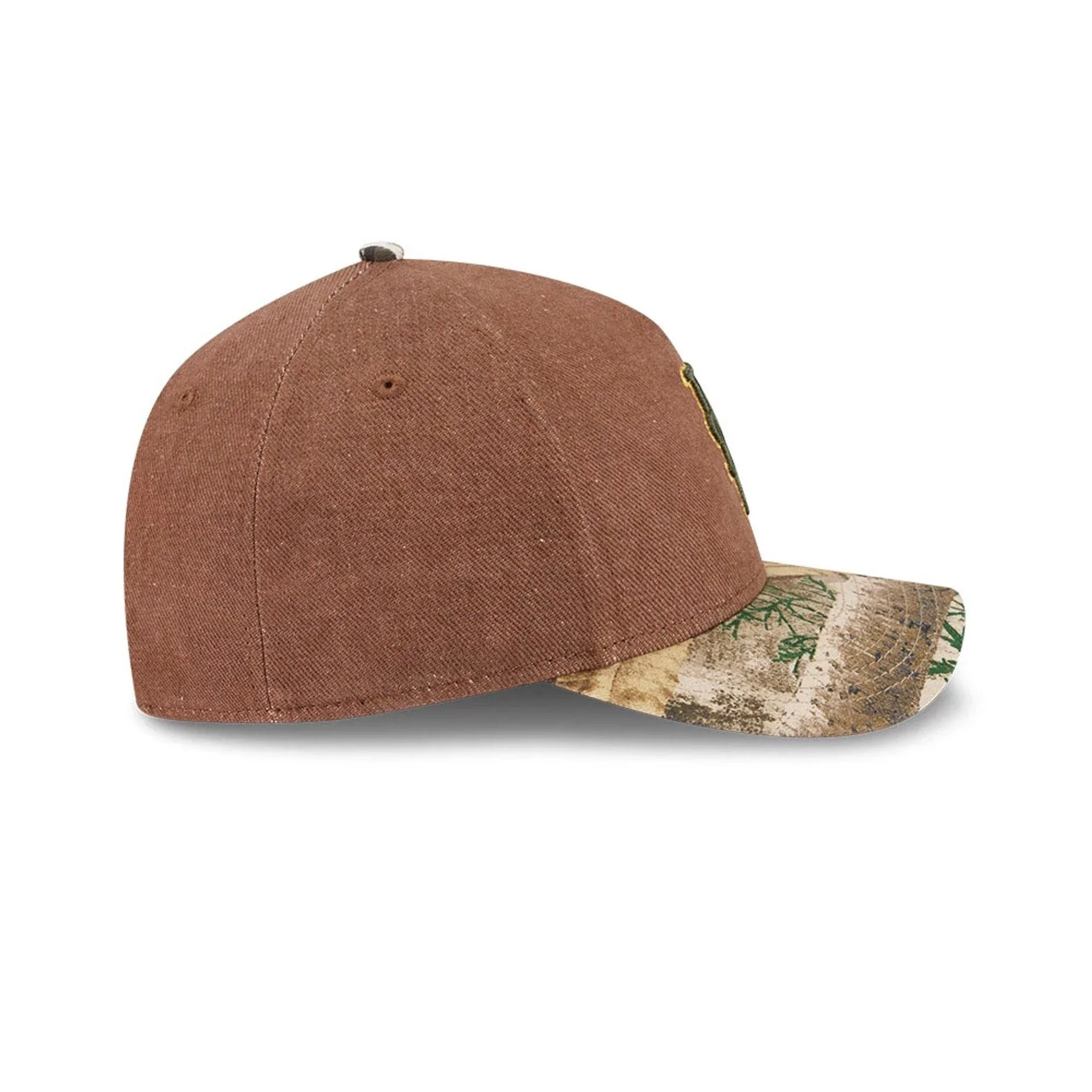 Mets MLB Cotton Twill Dark Beige 9FORTY M-Crown A-Frame Adjustable Cap - Image 7