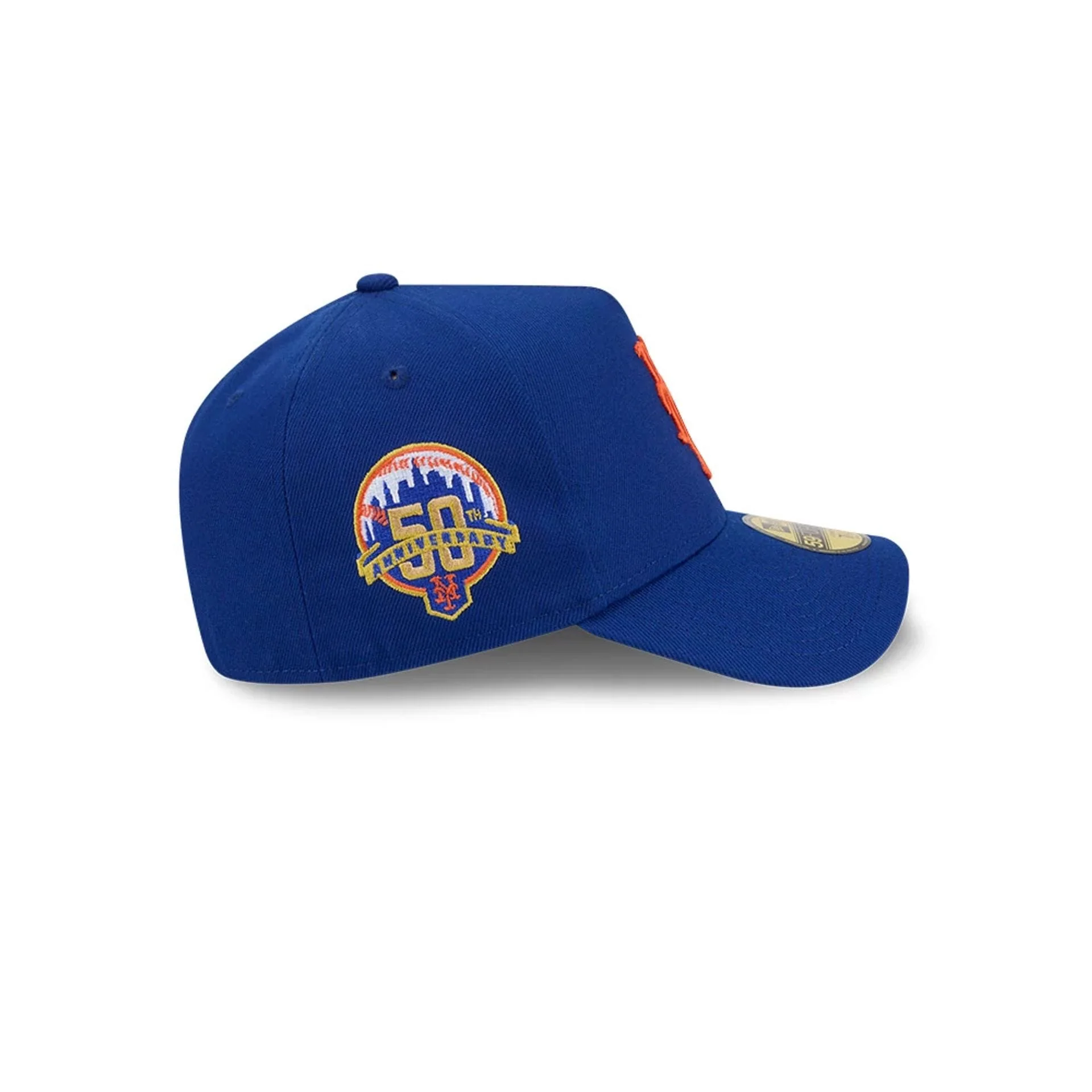 Mets MLB Team Side Blue 59FORTY A-Frame Fitted Cap - Image 5