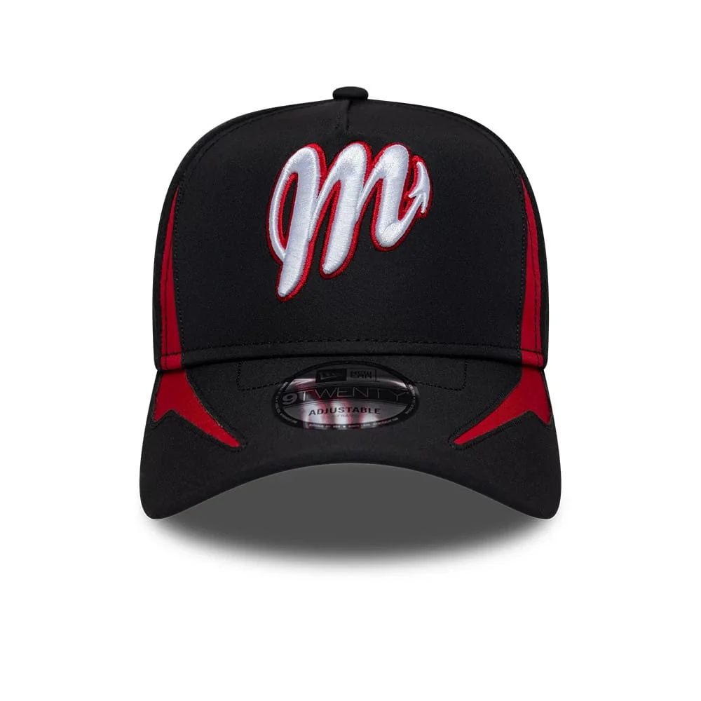 Mexico Diablos LMB Panel Black 9TWENTY A-Frame Adjustable Cap - Image 3