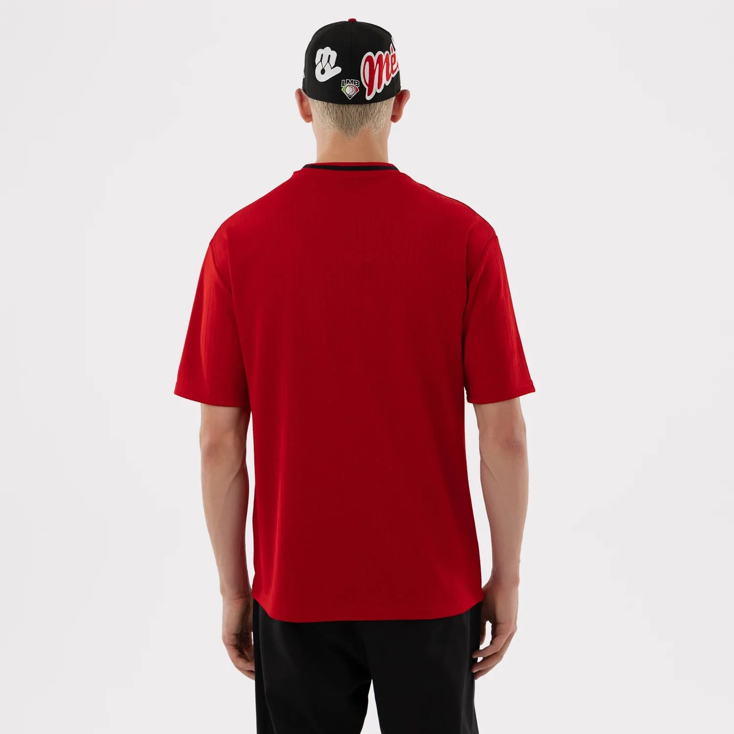 Mexico Diablos LMB Red Oversized T-Shirt - Image 2