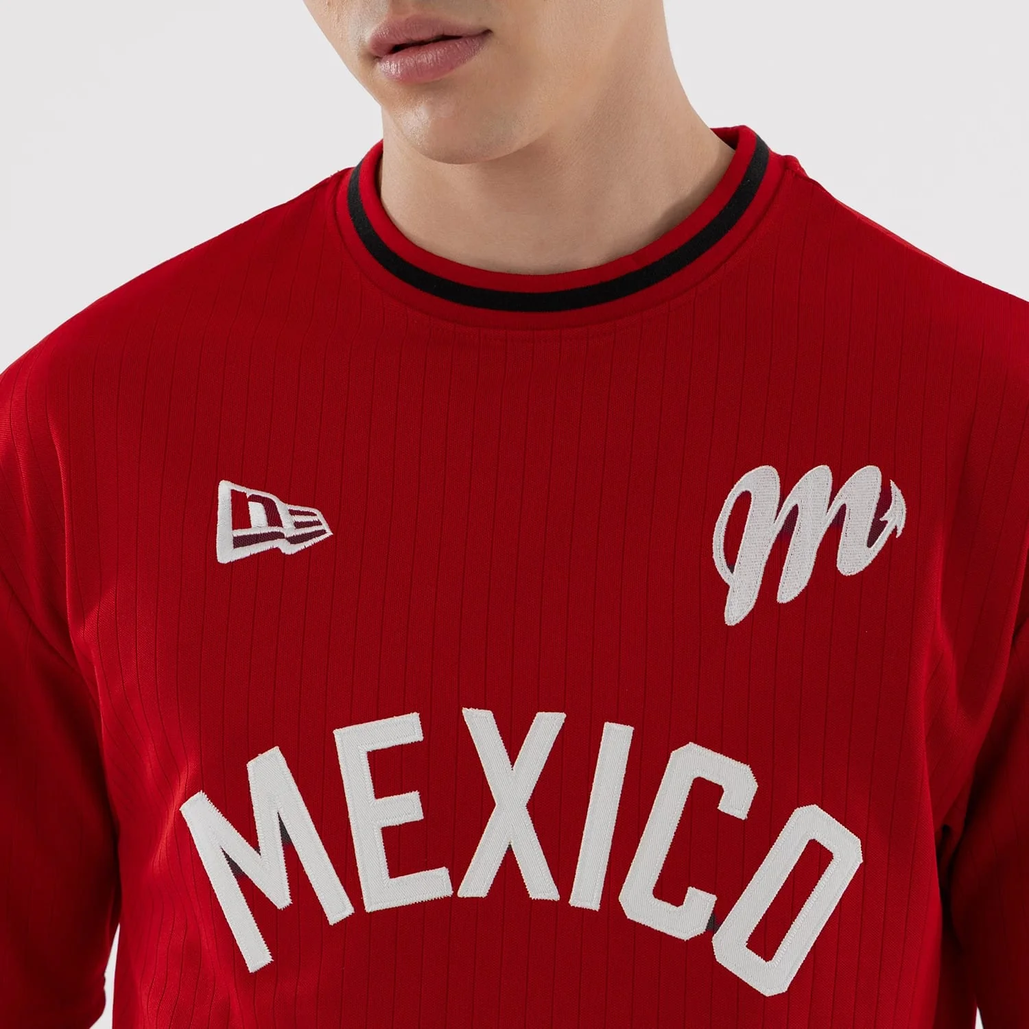 Mexico Diablos LMB Red Oversized T-Shirt - Image 4