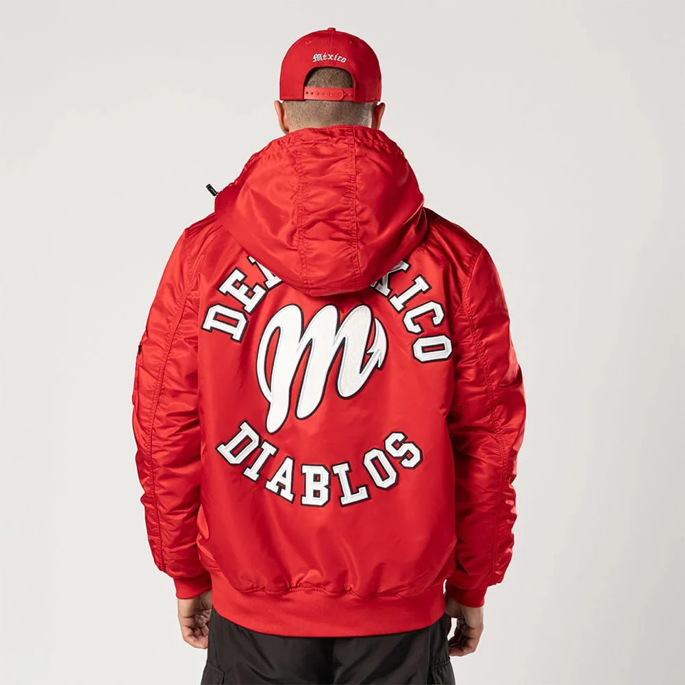 Mexico Diablos LMB X Alpha Red Jacket - Image 2