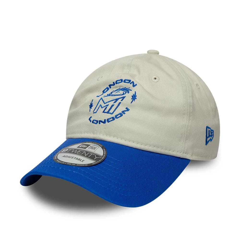 MI London The Hundred 2026 Light Beige 9TWENTY Adjustable Cap