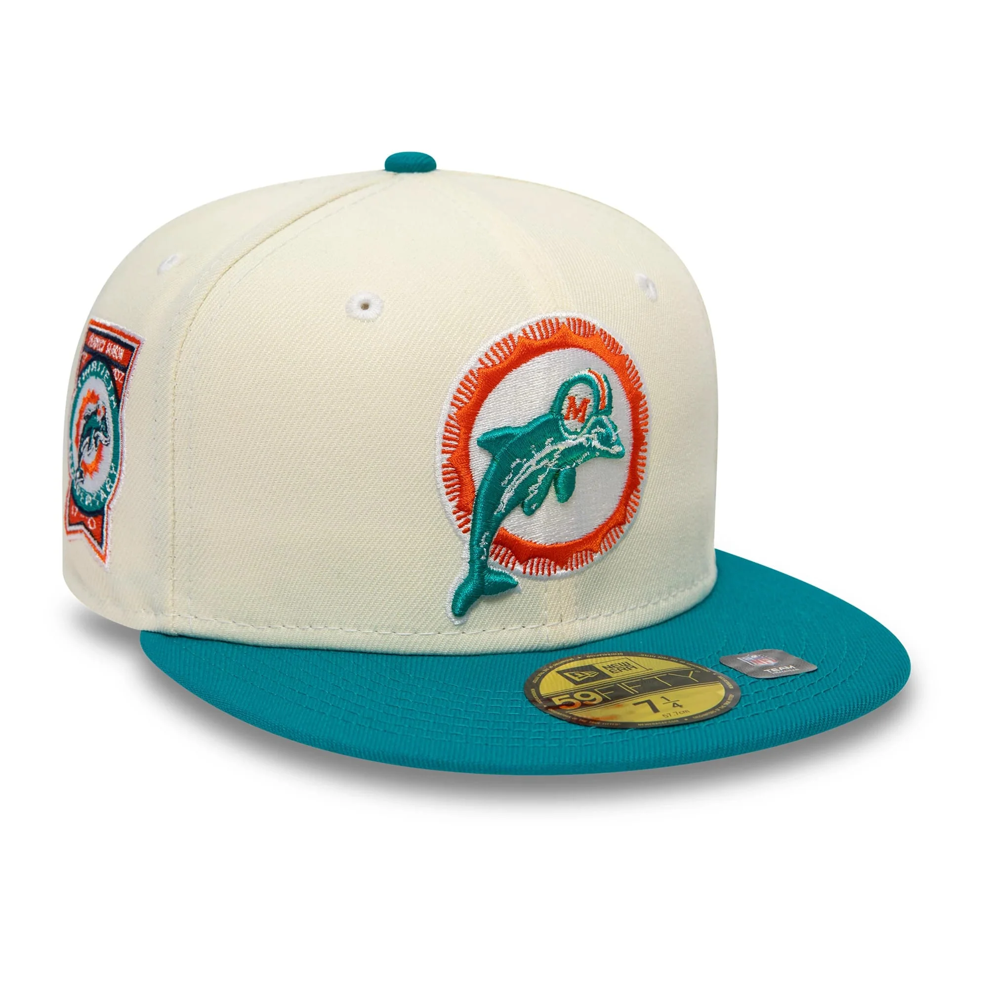 Miami Dolphins City Connect White 59FIFTY Fitted Cap