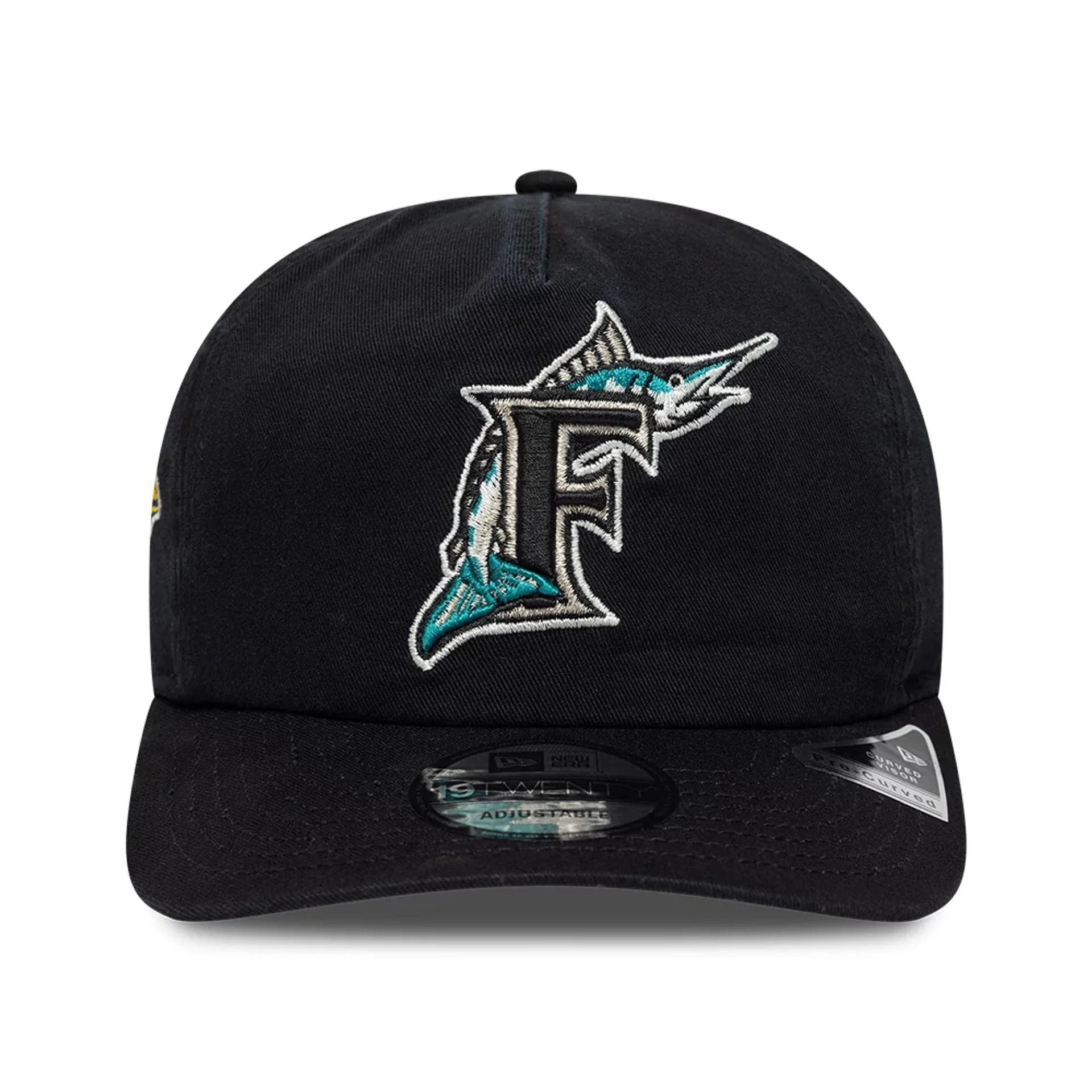 Miami Marlins MLB Championship Black 19TWENTY Adjustable Cap - Image 3