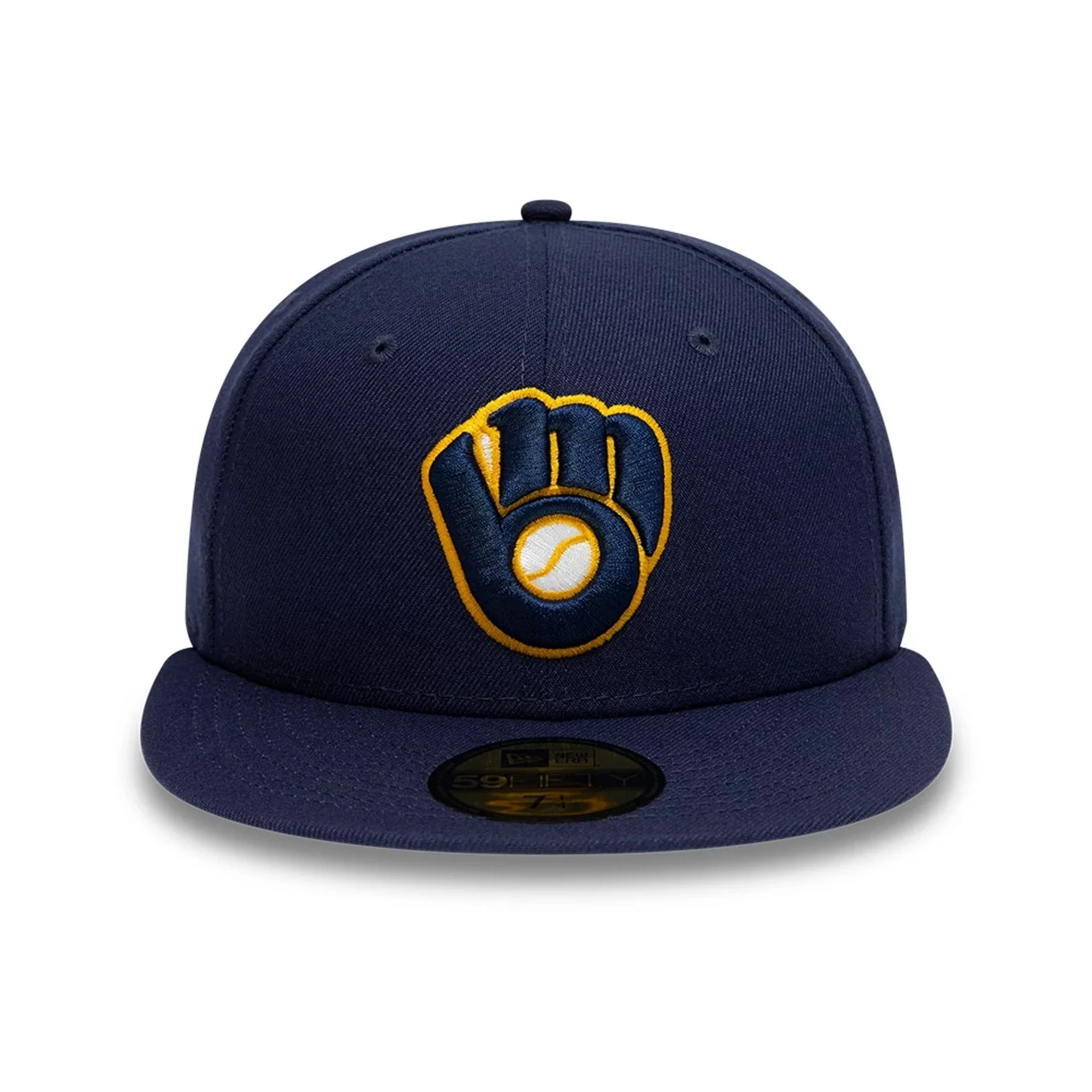 Milwaukee Brewers AC Perf Navy 59FIFTY Cap - Image 4