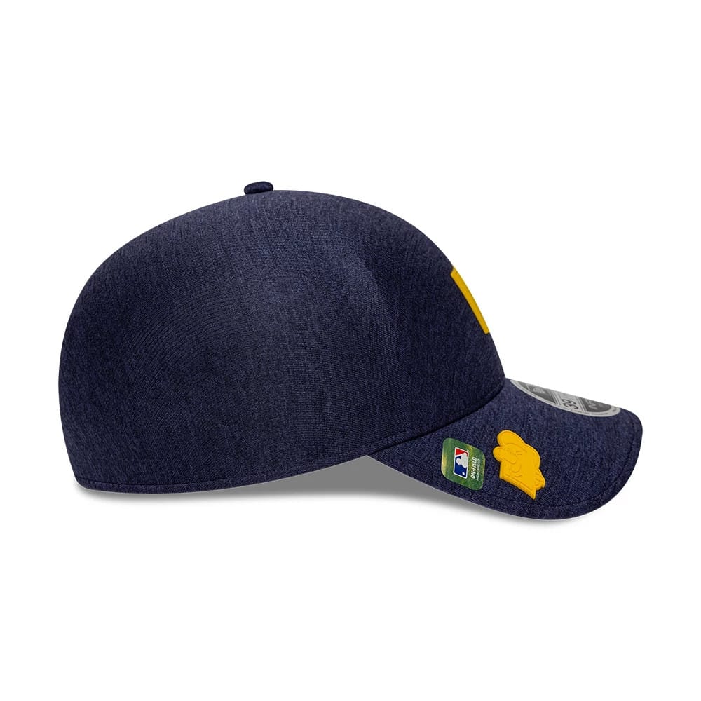 Milwaukee Brewers MLB Clubhouse Navy 39THIRTY Infinity Stretch Fit Cap - Image 5