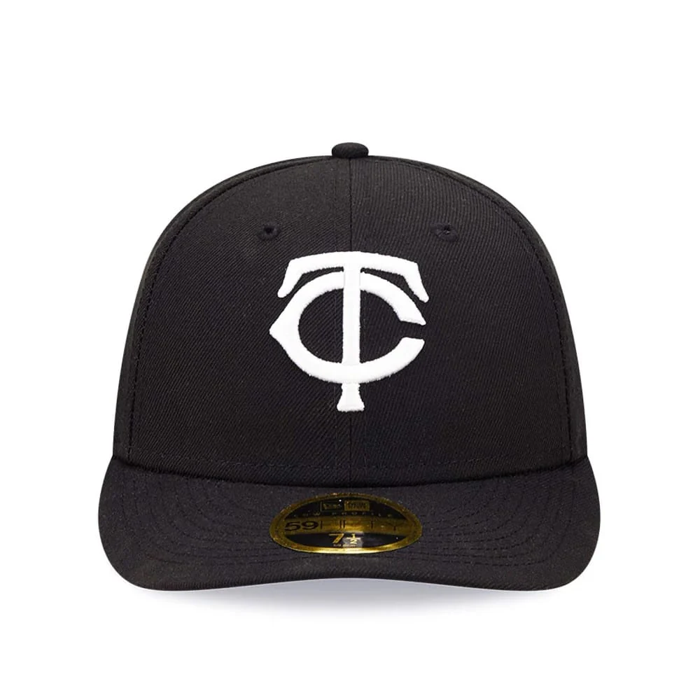 Minnesota Twins MLB Black Low Profile 59FIFTY Fitted Cap - Image 3