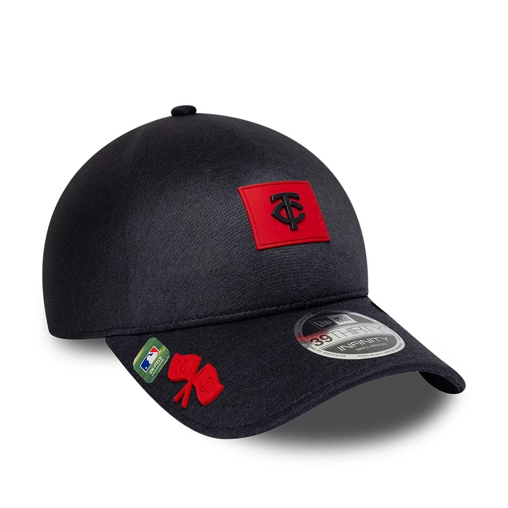 Minnesota Twins MLB Clubhouse Navy 39THIRTY Infinity Stretch Fit Cap