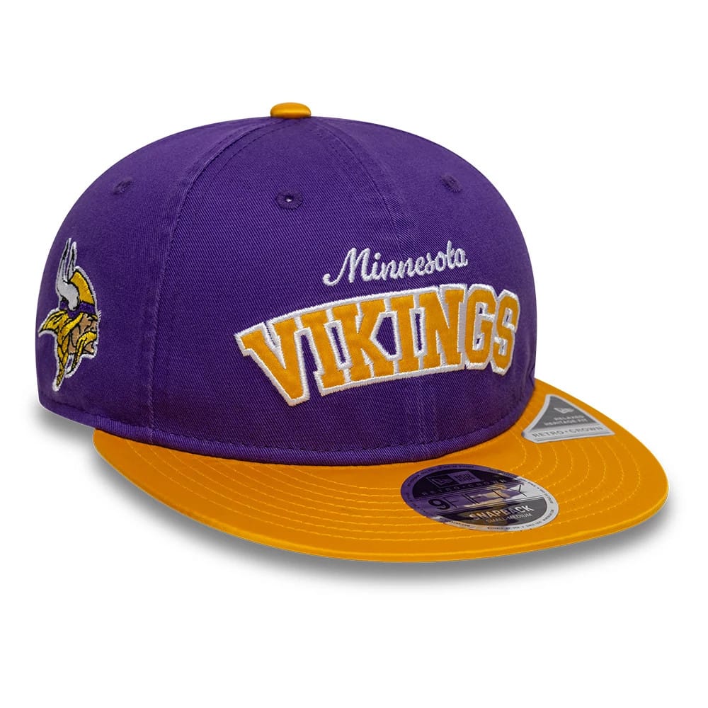 Minnesota Vikings NFL Historic Purple Retro Crown 9FIFTY Adjustable Cap