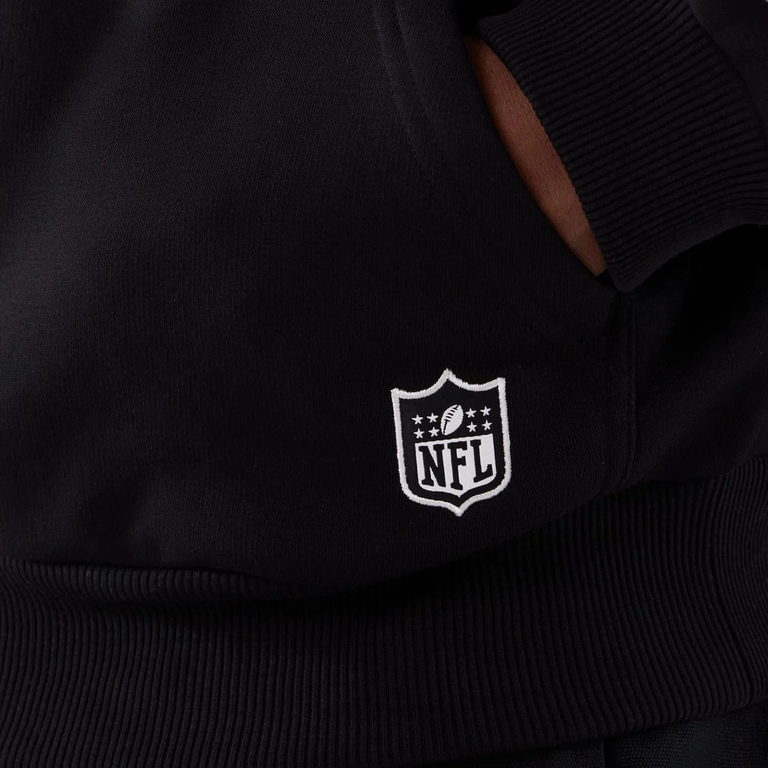 Minnesota Vikings NFL International Series Games 2025 Black Premium Pullover Hoodie - Image 4