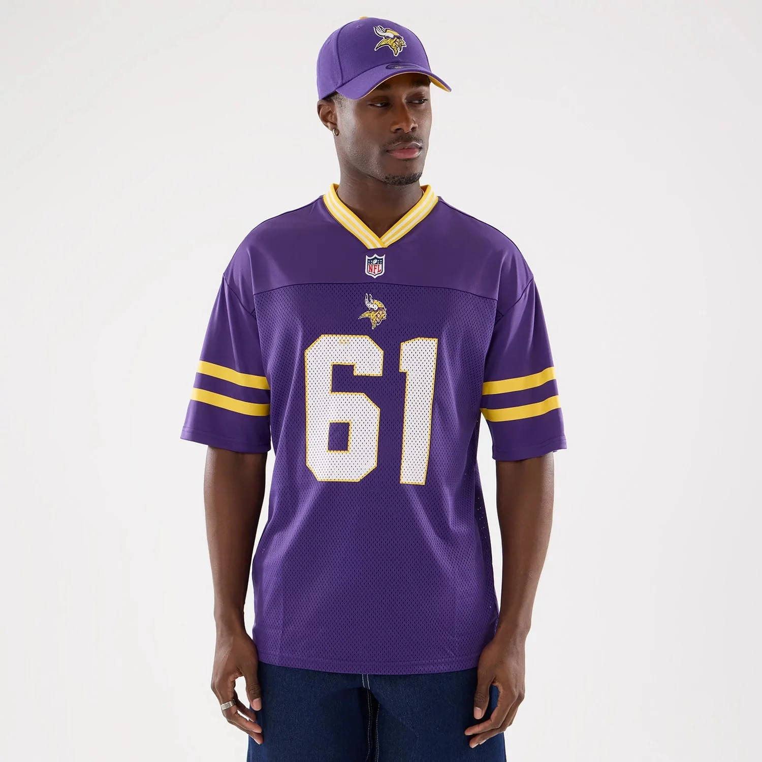 Minnesota Vikings NFL Mesh Purple Mesh Jersey