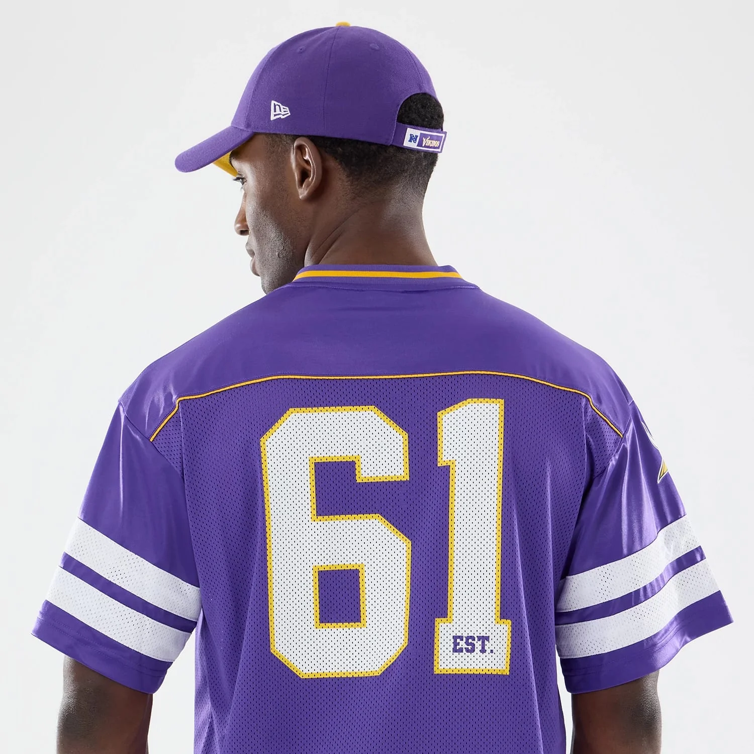 Minnesota Vikings NFL Purple Mesh Jersey - Image 5