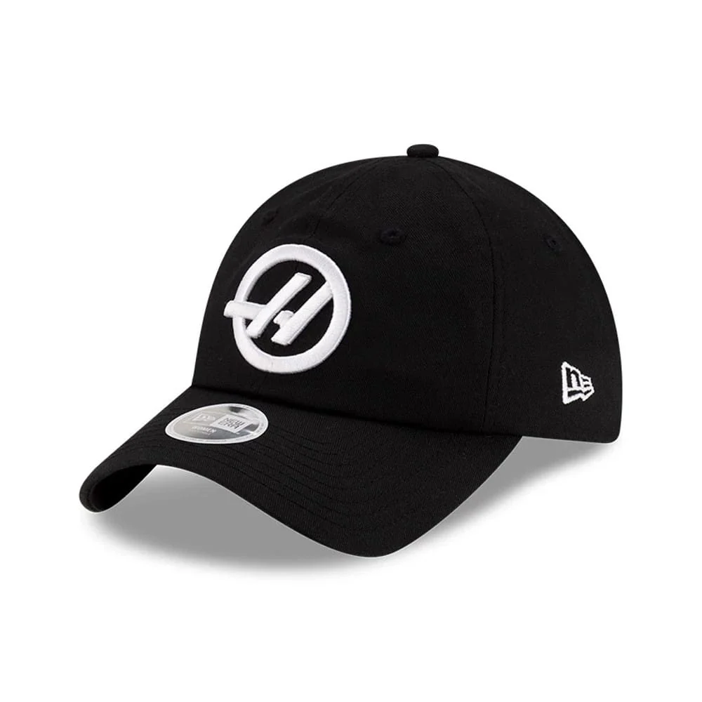 MoneyGram Haas F1 Womens Team Black Pony Tail Adjustable Cap