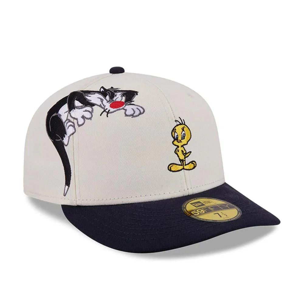 Multi Character Looney Tunes Pwetty Cat Navy 59FIFTY Fitted Cap