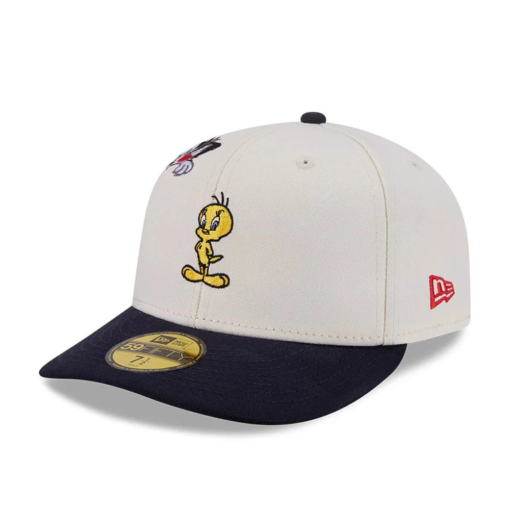 Multi Character Looney Tunes Pwetty Cat Navy 59FIFTY Fitted Cap - Image 4