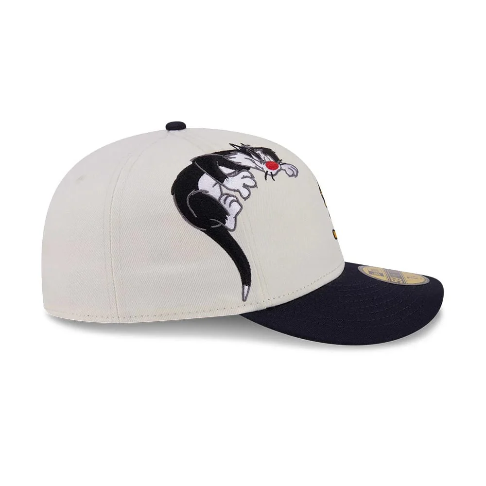 Multi Character Looney Tunes Pwetty Cat Navy 59FIFTY Fitted Cap - Image 5