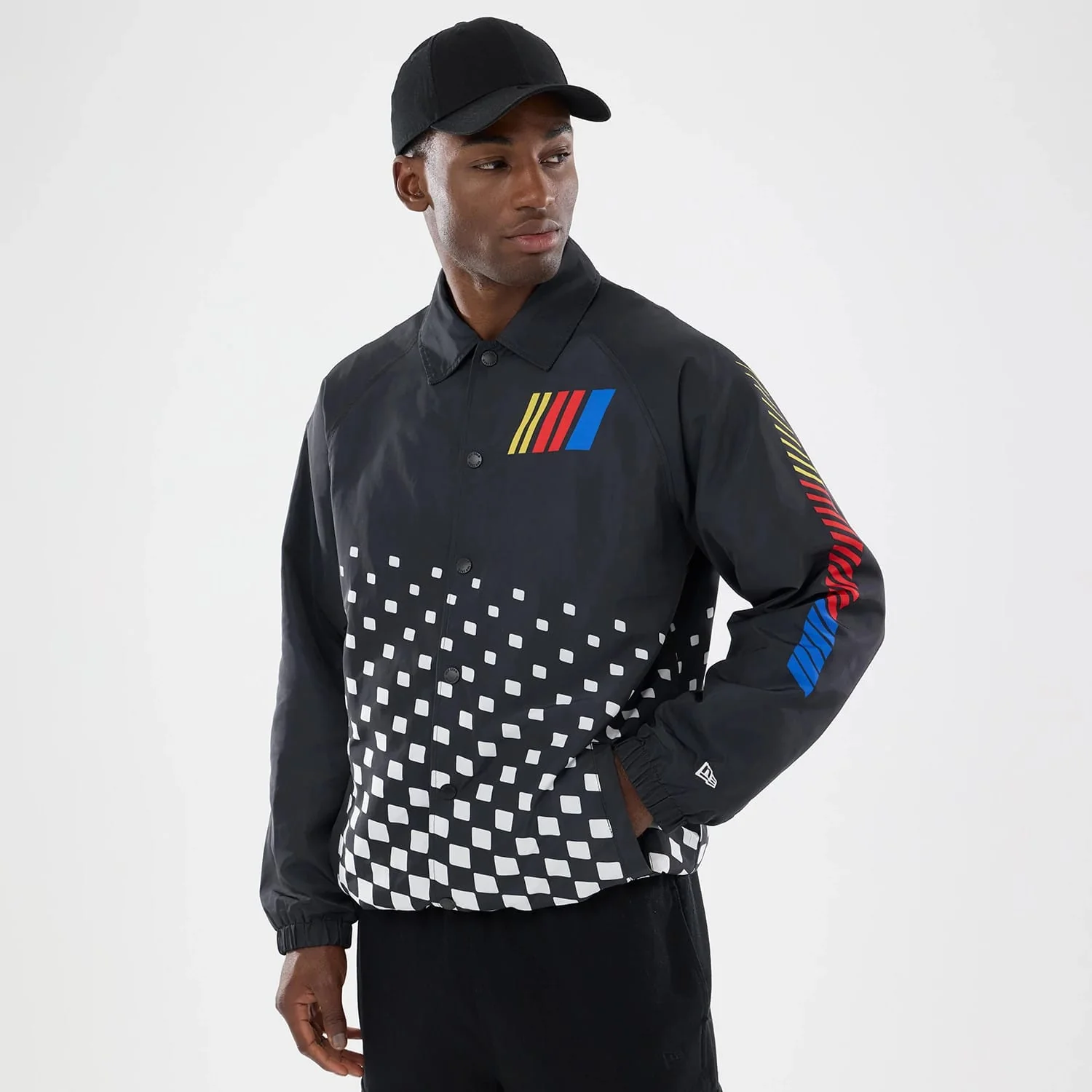 Nascar Logo Black Jacket