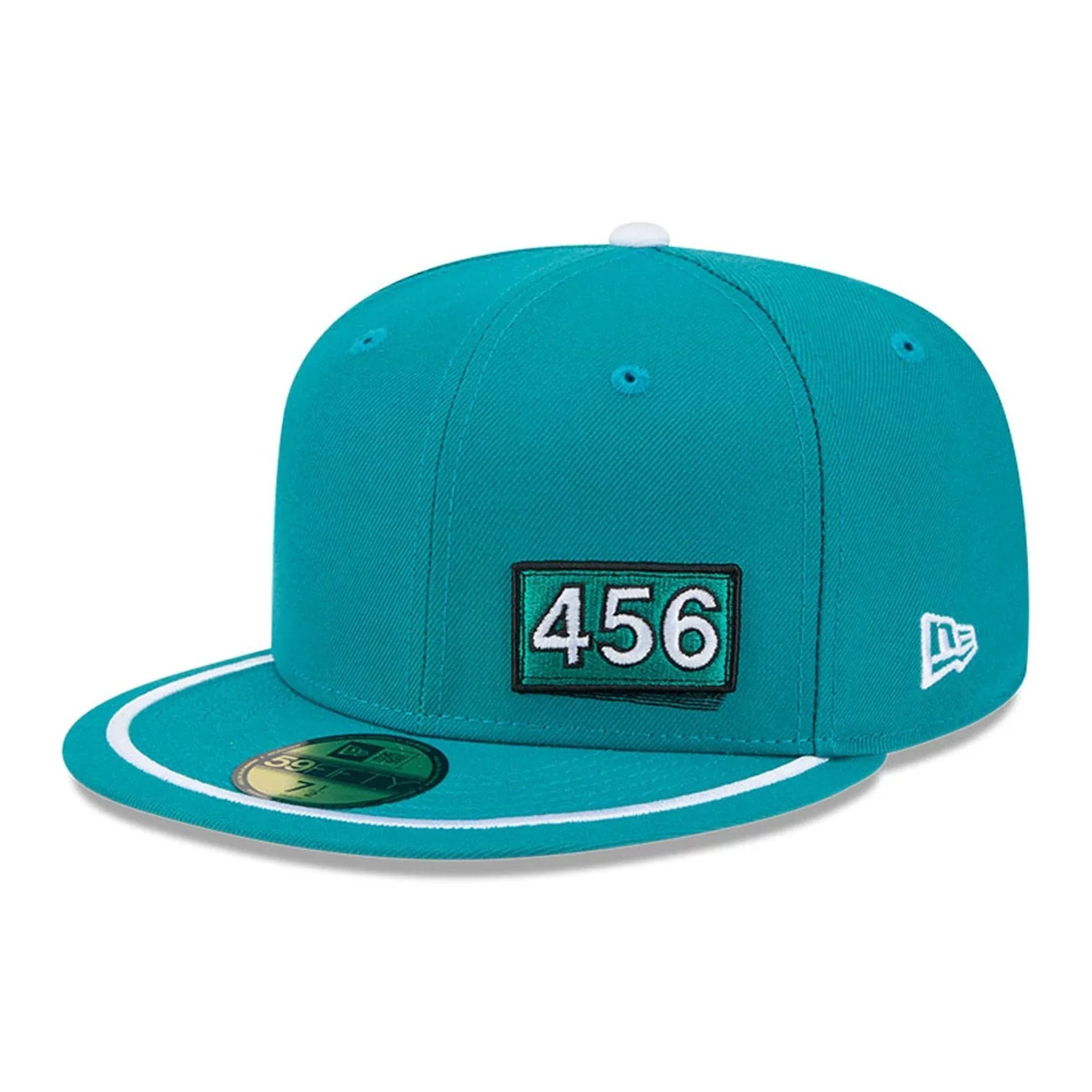 Netflix Squid Game 456 Patch Green 59FIFTY Fitted Cap