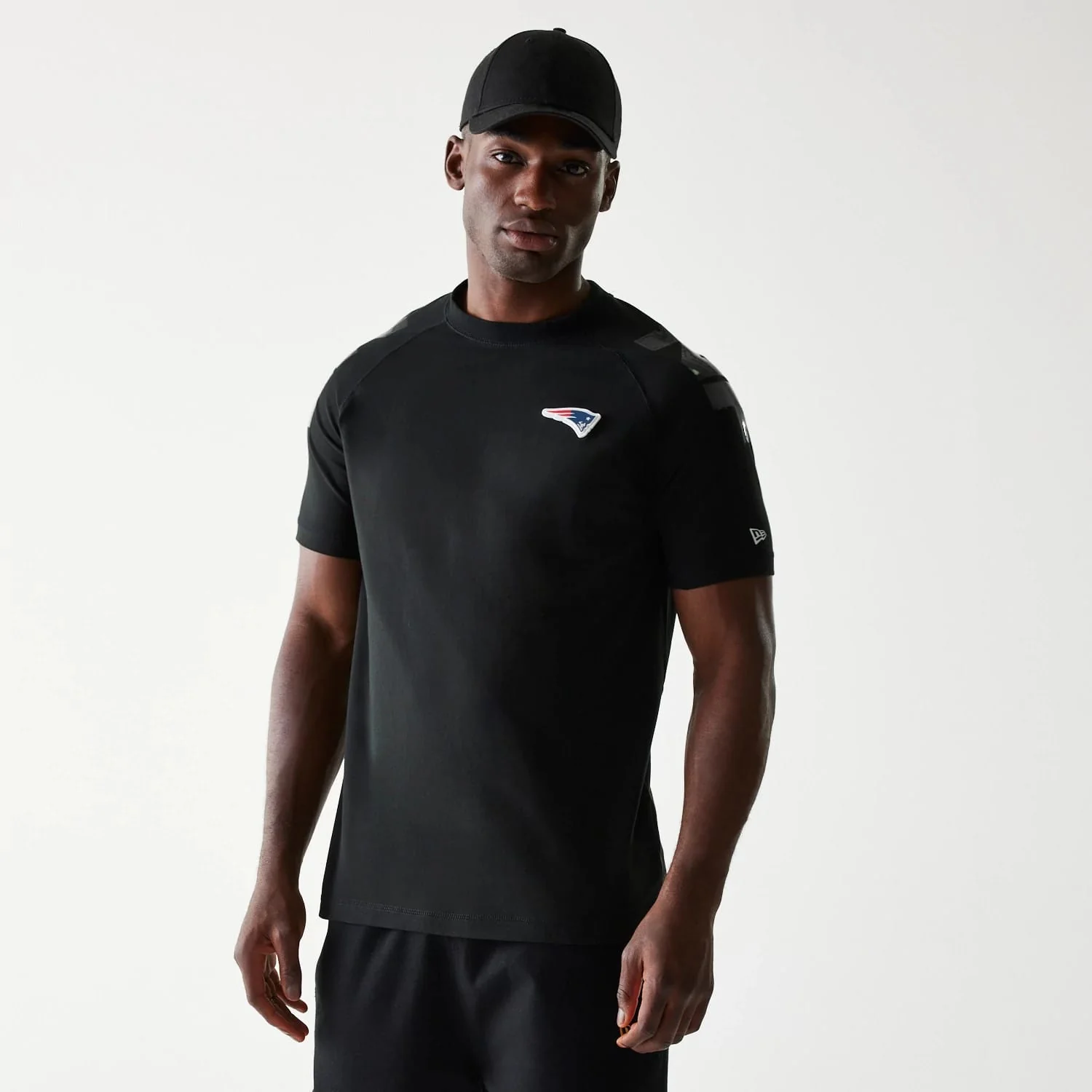 New England Patriots NFL 3RD Down Black T-Shirt - Image 4