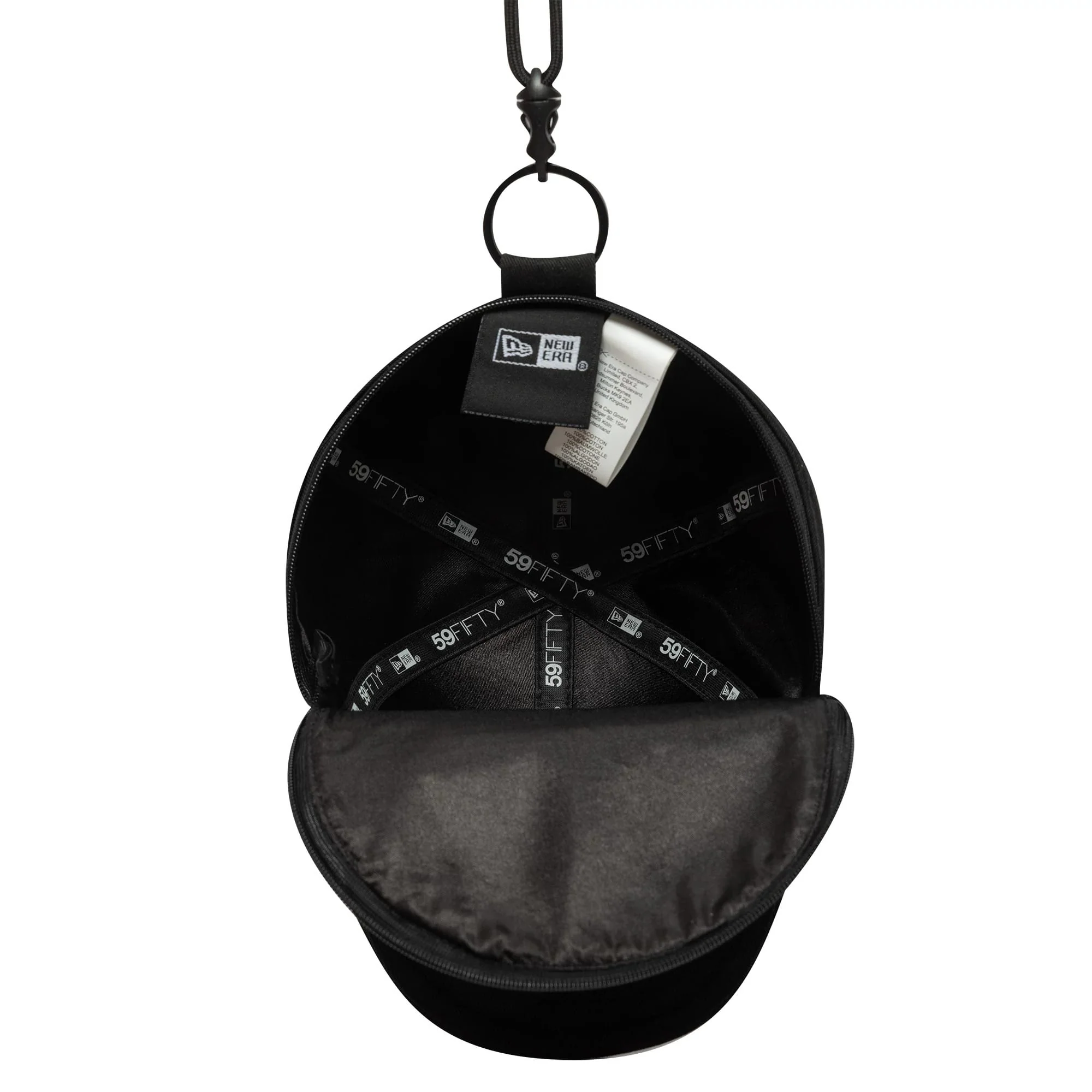New Era 59FIFTY Black Cap Pouch - Image 2