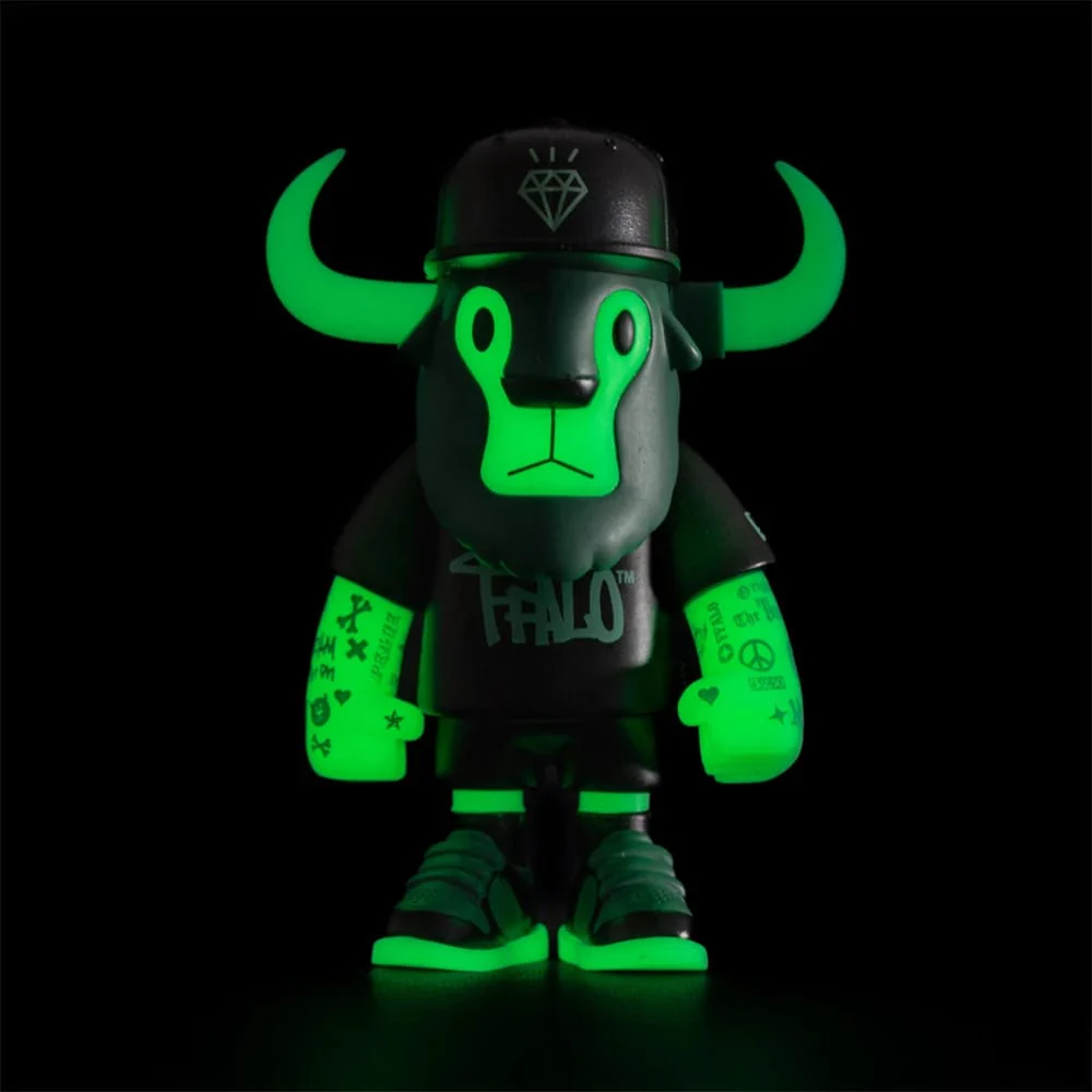 New Era 59FIFTY Day 2026 Glow In The Dark Black Ffalo Figure - Image 2