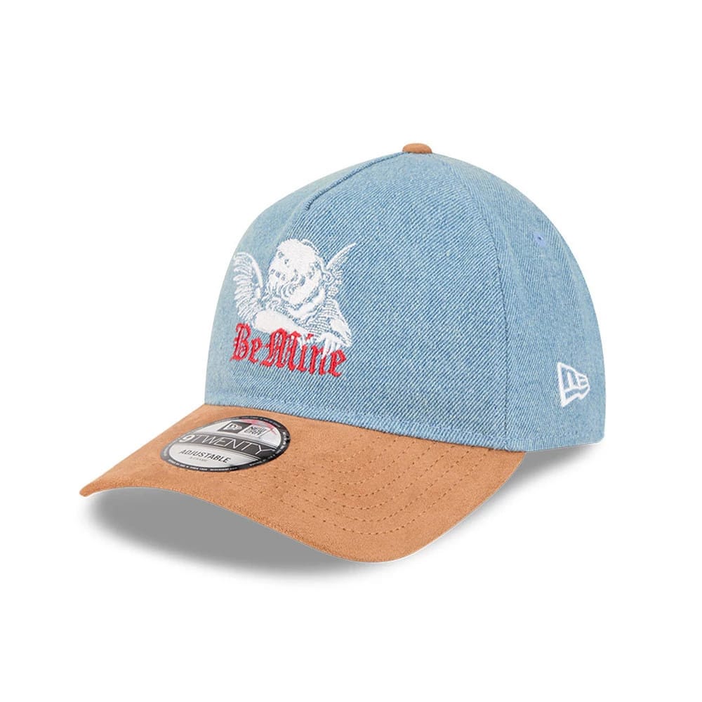 New Era Be Mine Light Blue 9TWENTY A-Frame Adjustable Cap