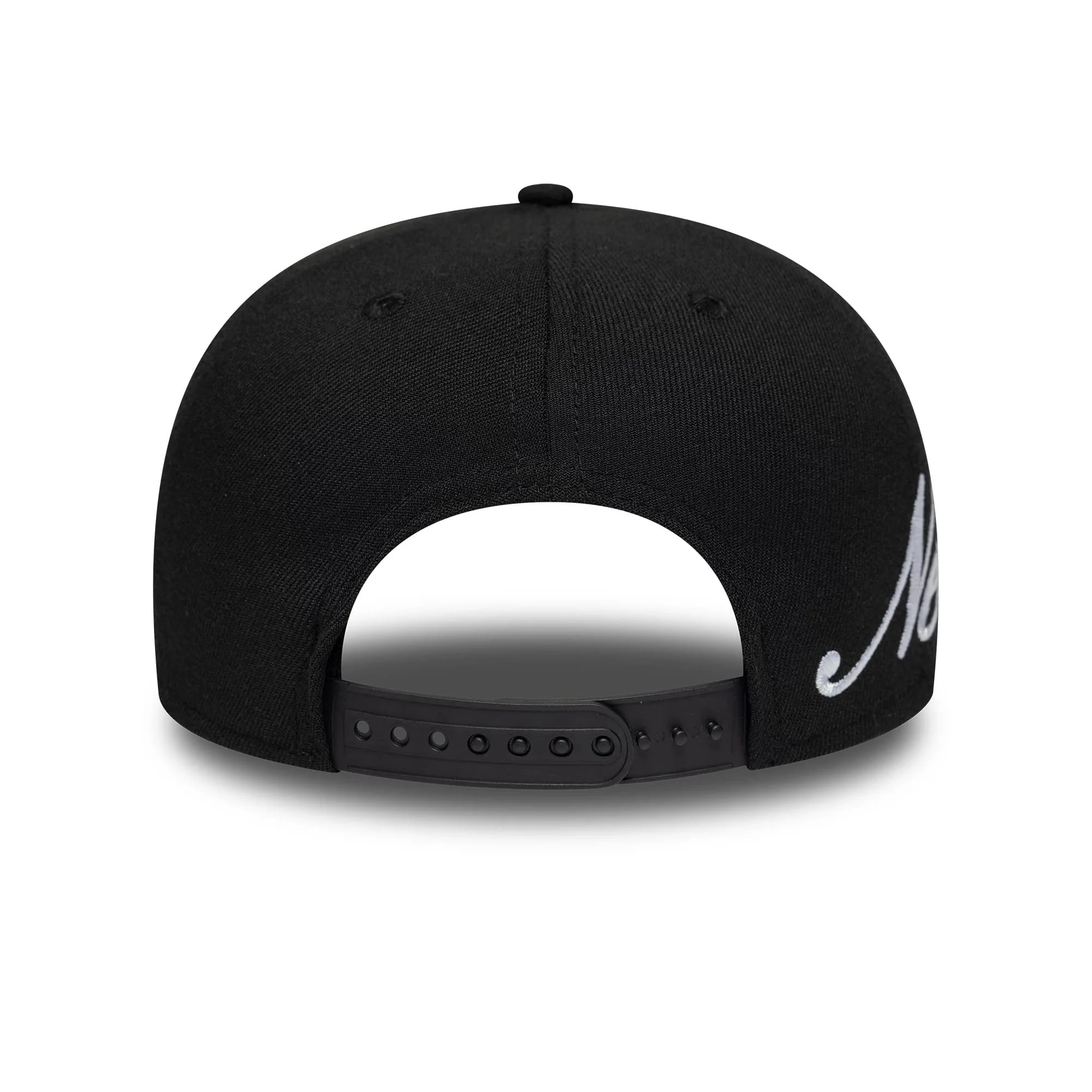 New Era Big Script Black 9FIFTY Stretch Snap Adjustable Cap - Image 4