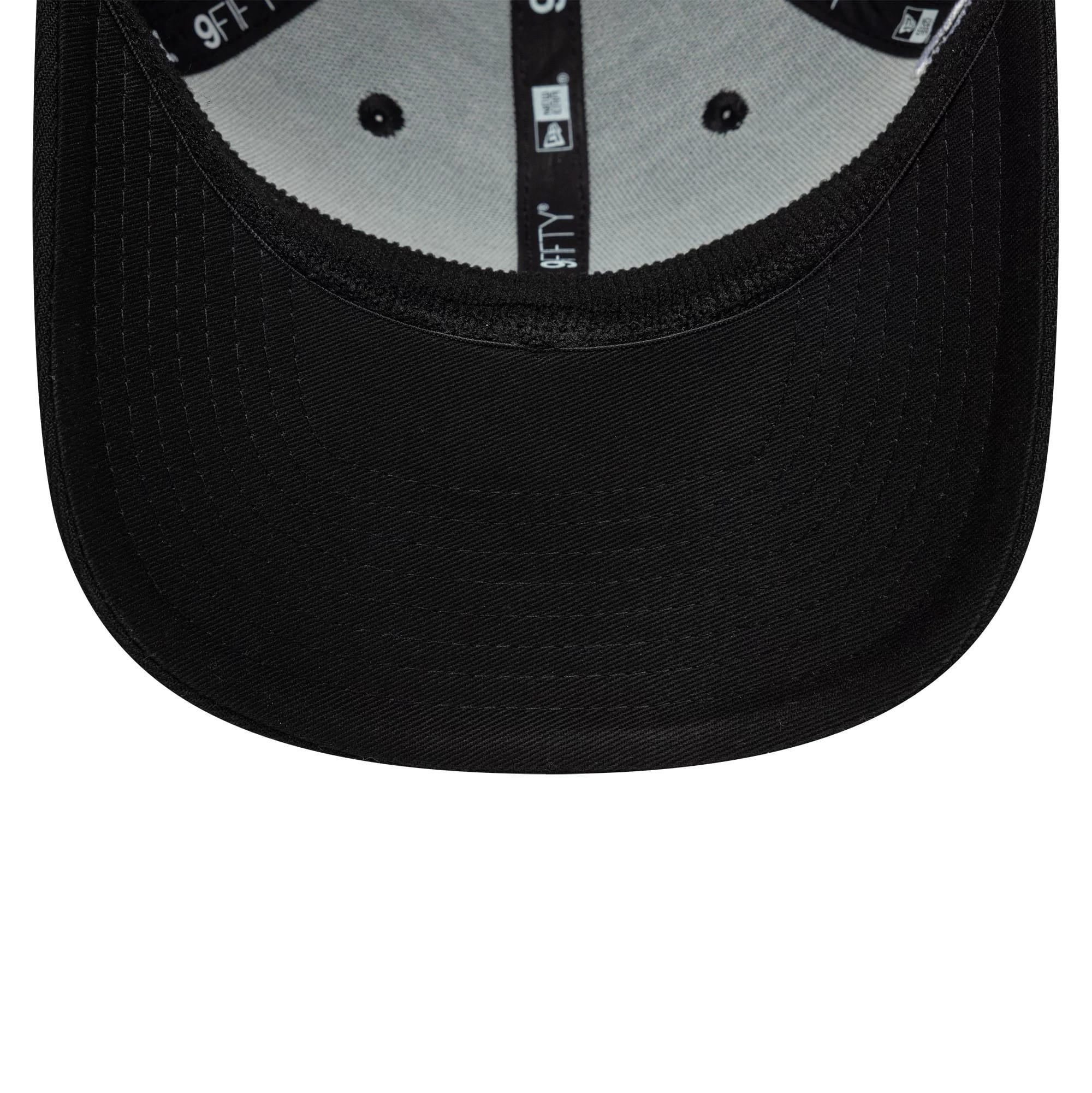 New Era Big Script Black 9FIFTY Stretch Snap Adjustable Cap - Image 7
