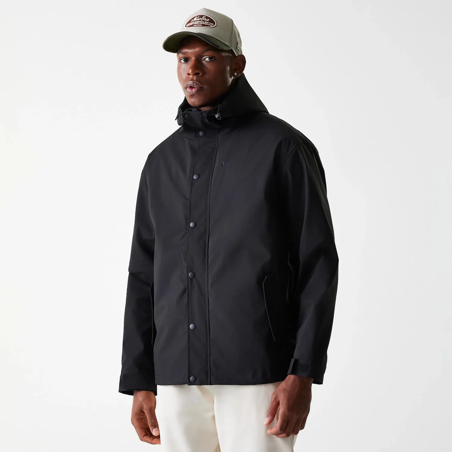 New Era Black Coach Jacket