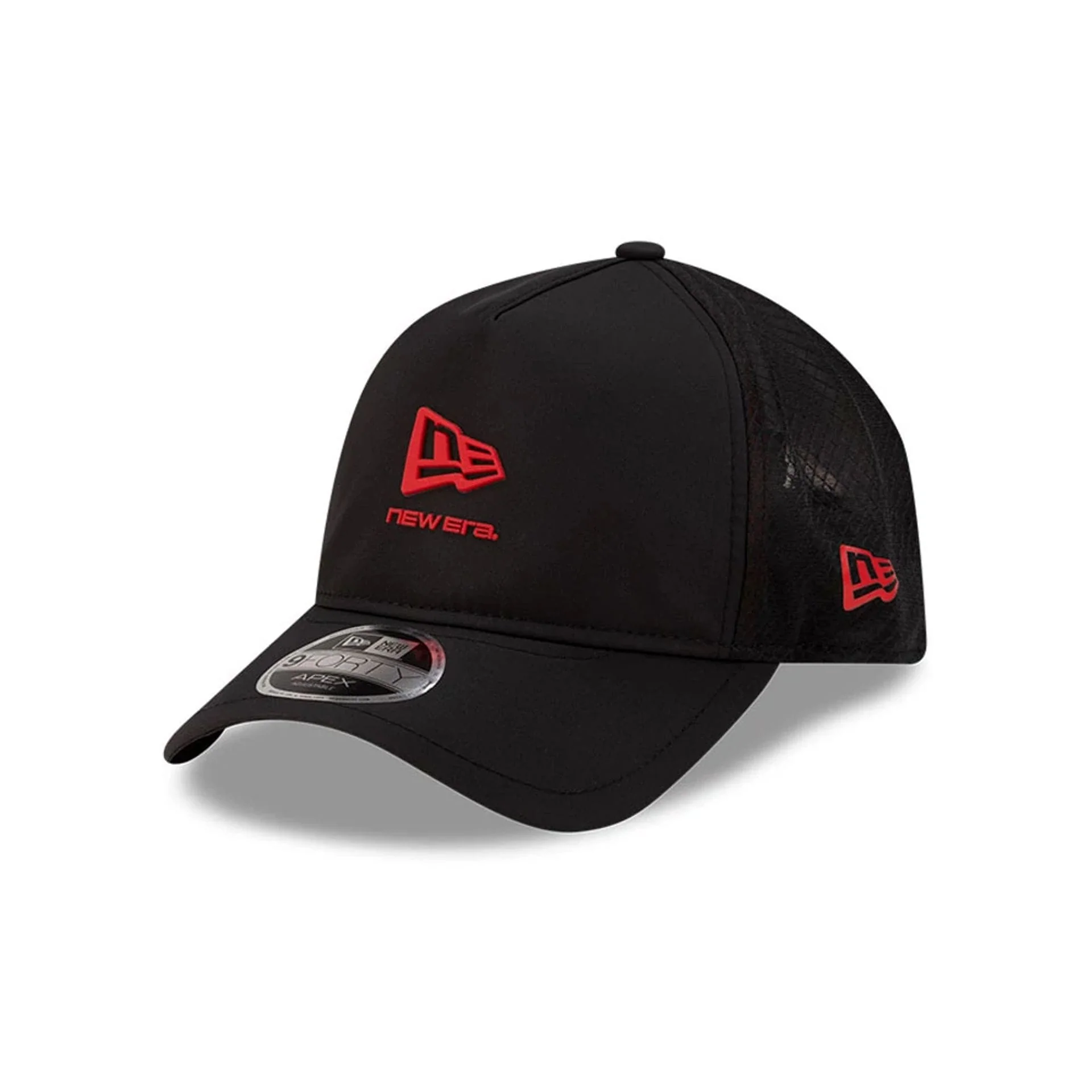 New Era Black & Red 9FORTY Apex Cap