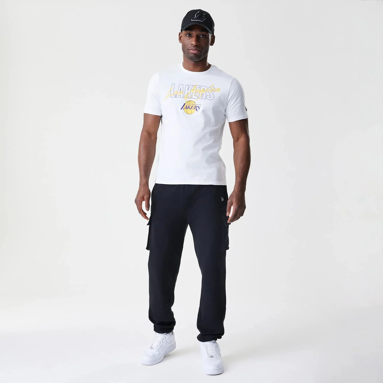 New Era Cargo Black Joggers - Image 8