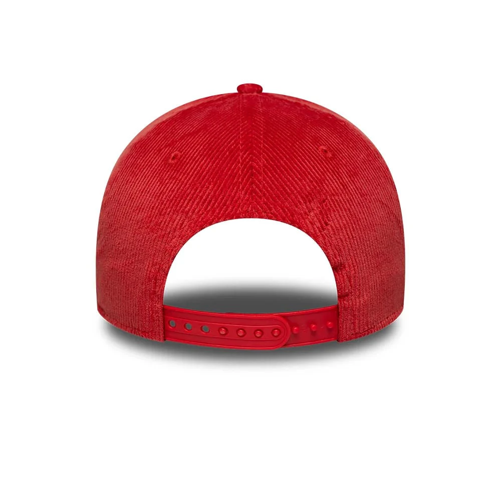 New Era Cord Red 9FORTY E-Frame Adjustable Cap - Image 6